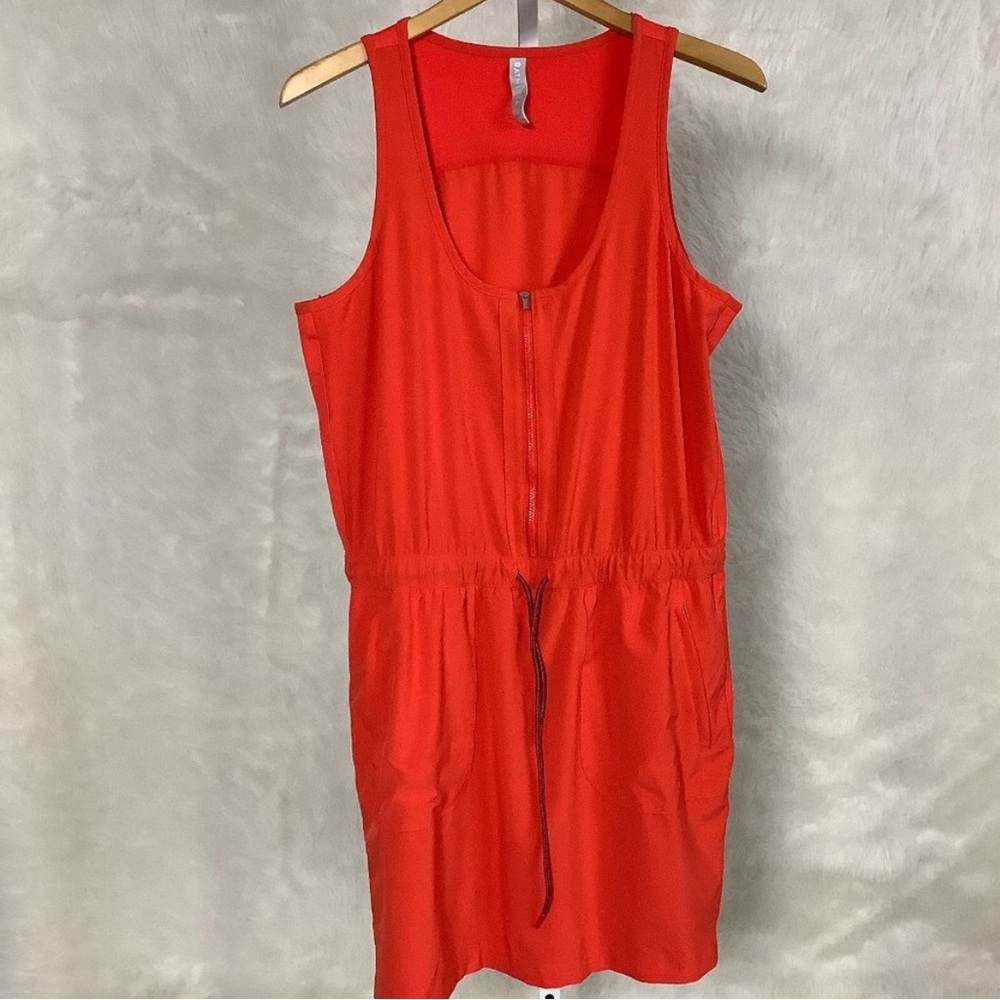 Athleta Orange Expedition Skort Dress